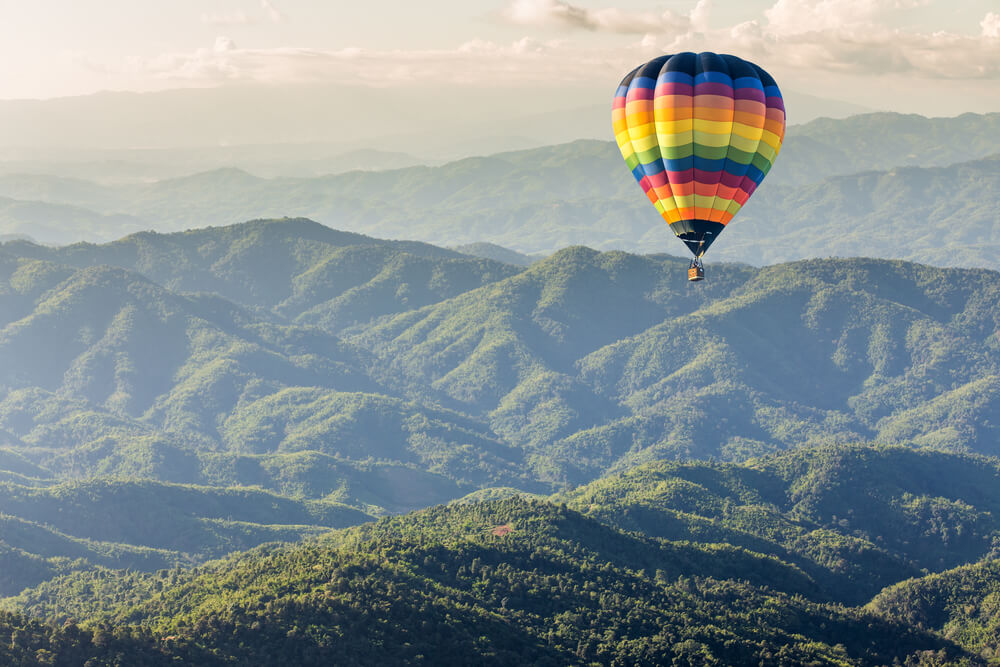 Heißluftballon