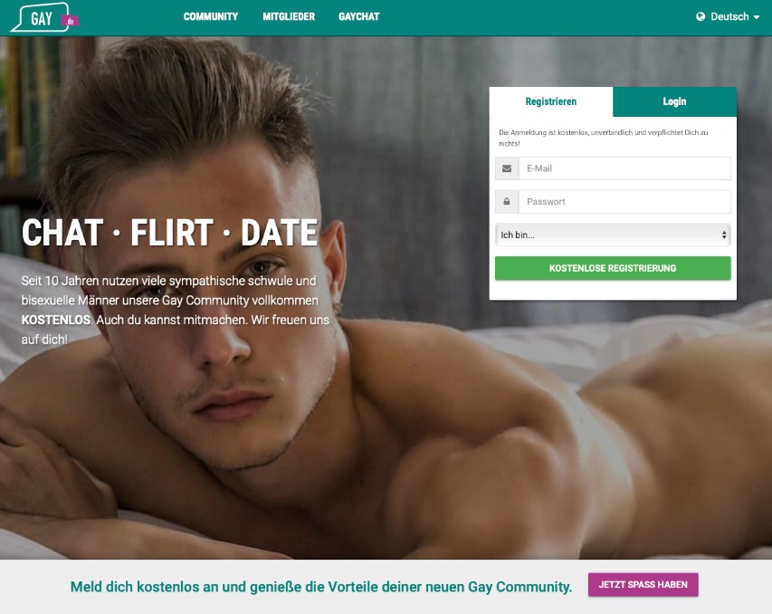 Gay chat kostenlos
